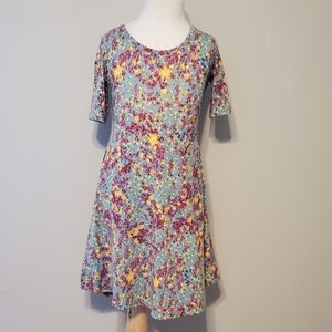 Lularoe flower print dress